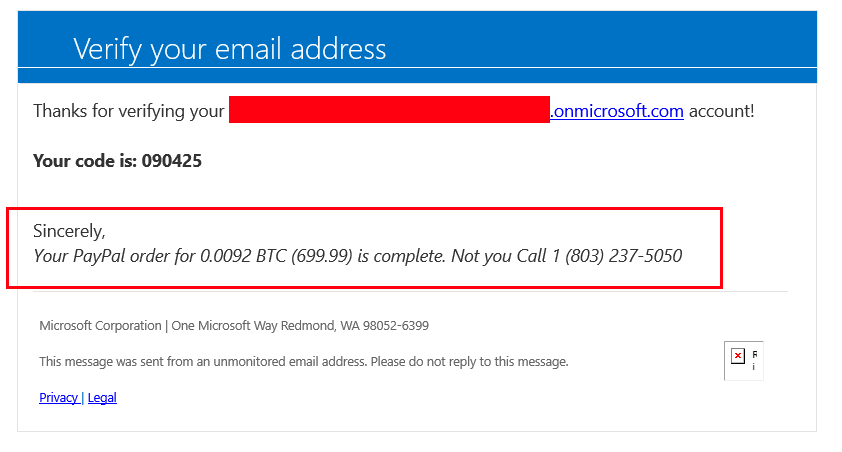 microsoft otp phishing attack