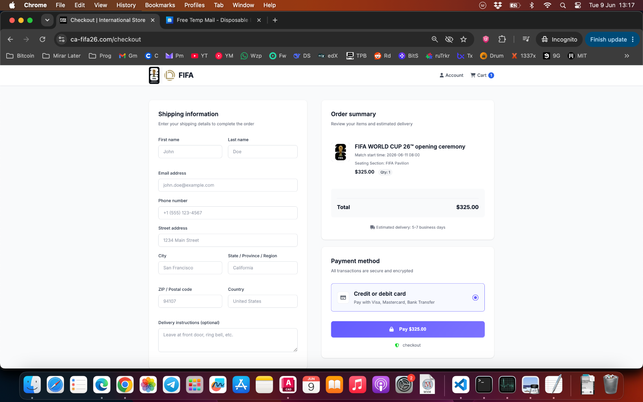FIFA World Cup 2026 ticketing scams