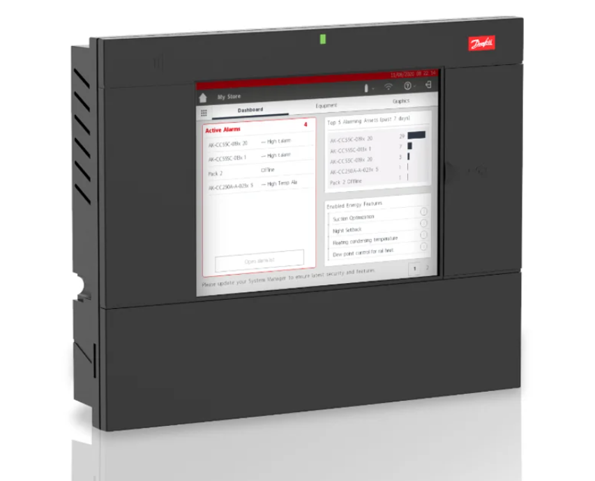 Danfoss AK-SM 800A administration panel