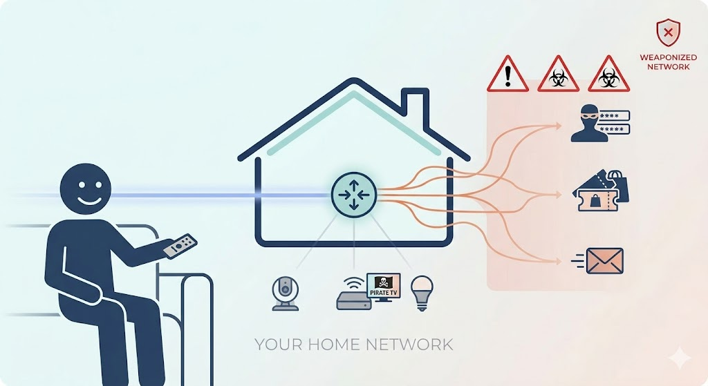 How residential proxies abuse your home network