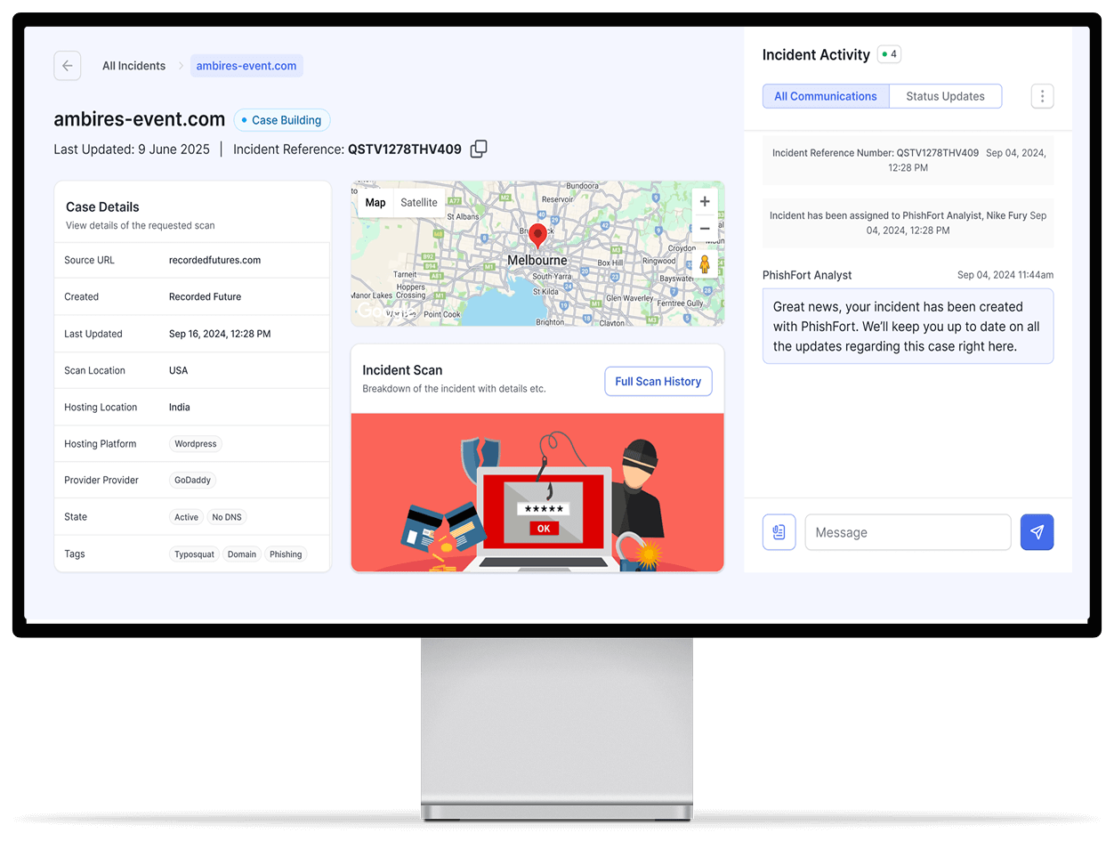 See All Threats Targeting Your Brand